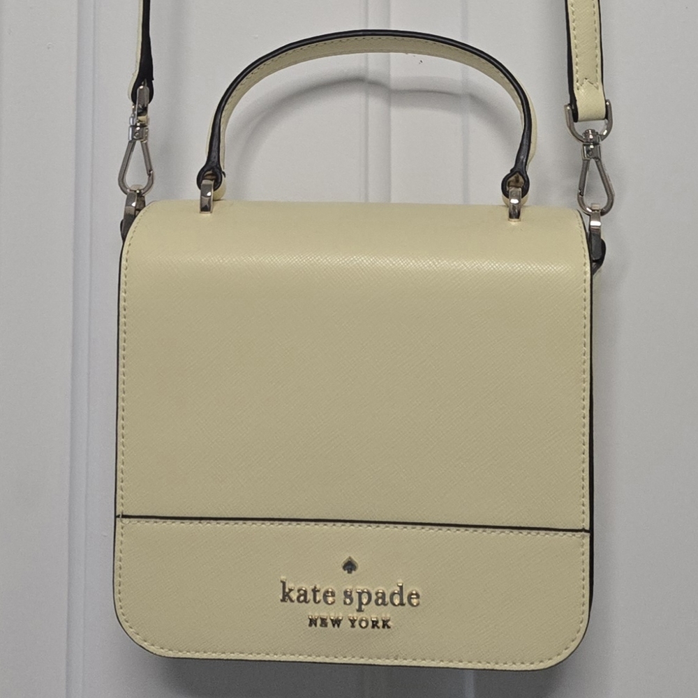 Butter Yellow Kate Spade Crossbody Bag